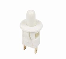 Выключатель-кнопка Rexant 250V 2.5А (2с) ON-(OFF) Б/Фикс белый (мебельная) картинка